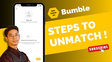 Bumble - How to Unmatch?