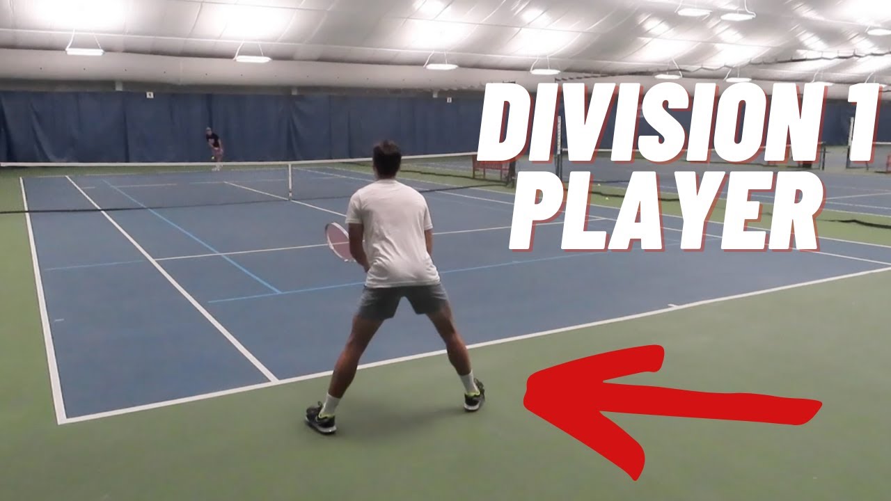 Club Vs DIVISION 1 TENNIS PLAYER Full Match YouTube Club Vs DIVISION 1 TENNIS PLAYER Full Match YouTube