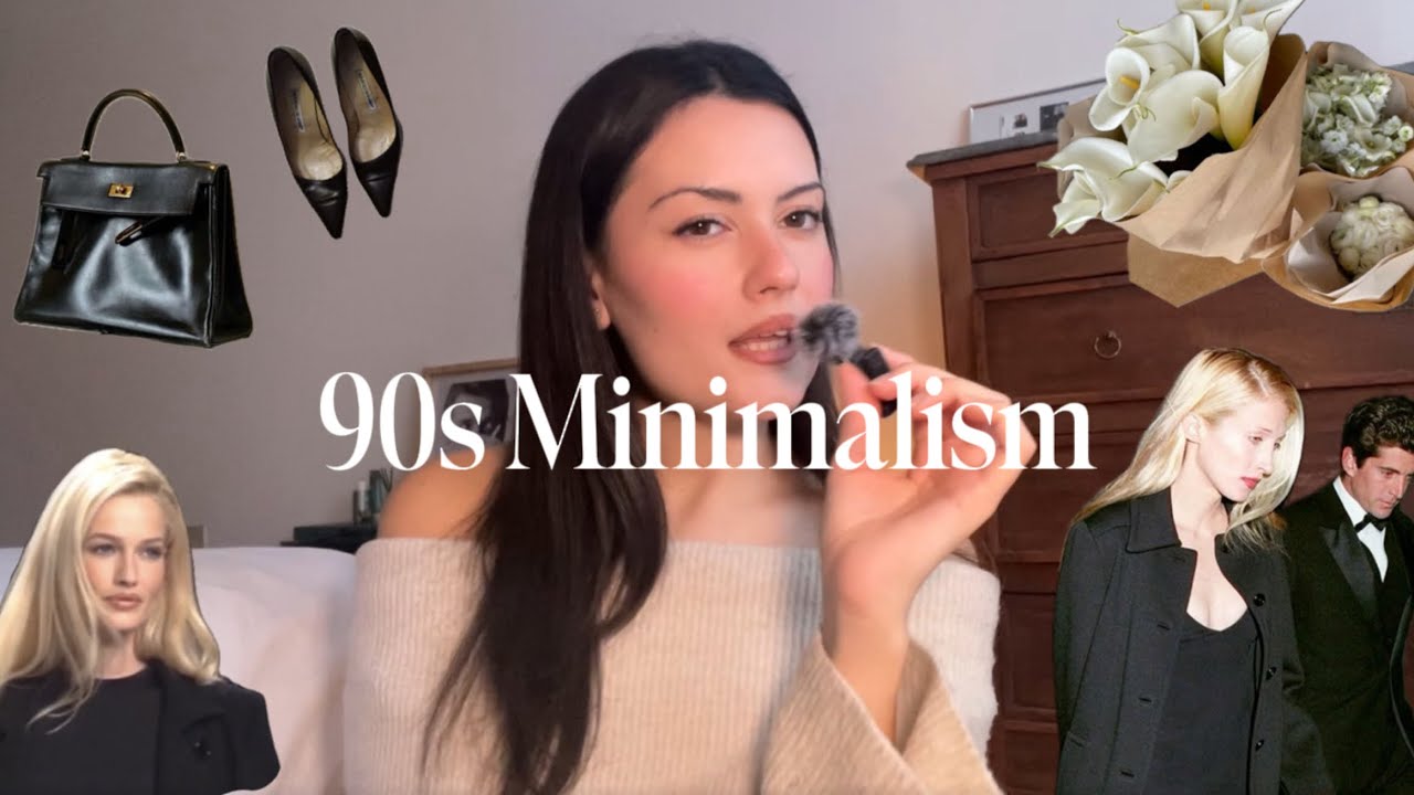 90s minimalism : how to be chic, embracing simplicity and underconsumption 🦢