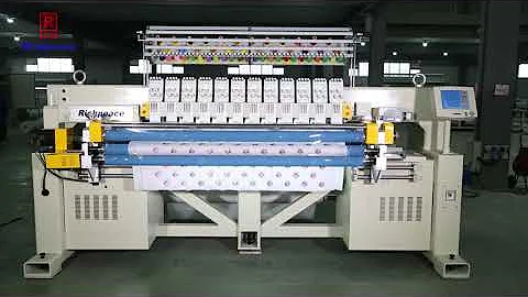 Richpeace Computerized Multicolor Single Roll Quilting and Embroidery Machine