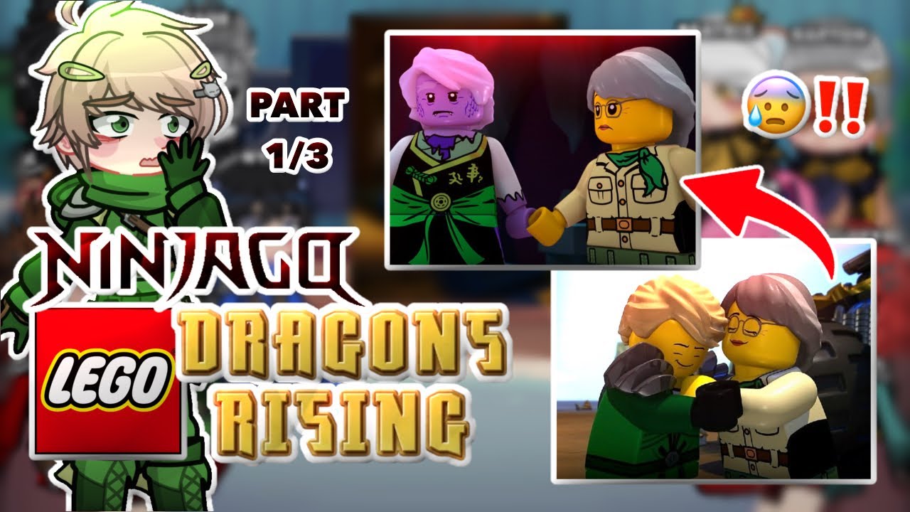 Ninjago Dragons Rising React to Garmadon Family 🤩😱‼️ Part.1/3 ‼️ LEGO Ninjago GL2RV