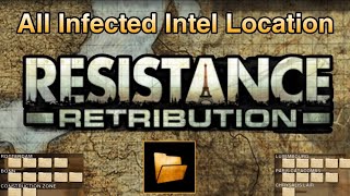 Resistance Retribution - All 21 Infected Intel Locations - Infection Inception Trophy