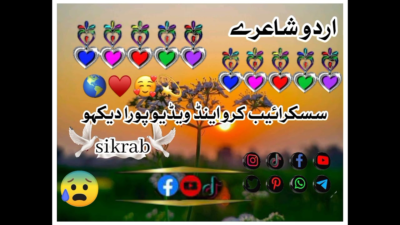Urdo poetry atittdes channel plz help  😘😘😘