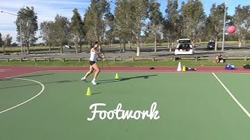 Netball skills - footwork and passing