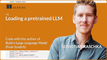 📥 Loading a Pretrained LLM – Live Coding with Sebastian Raschka (Chapter 7.5)