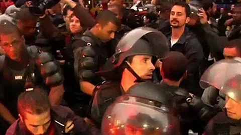 World Cup protests continue in Brazil