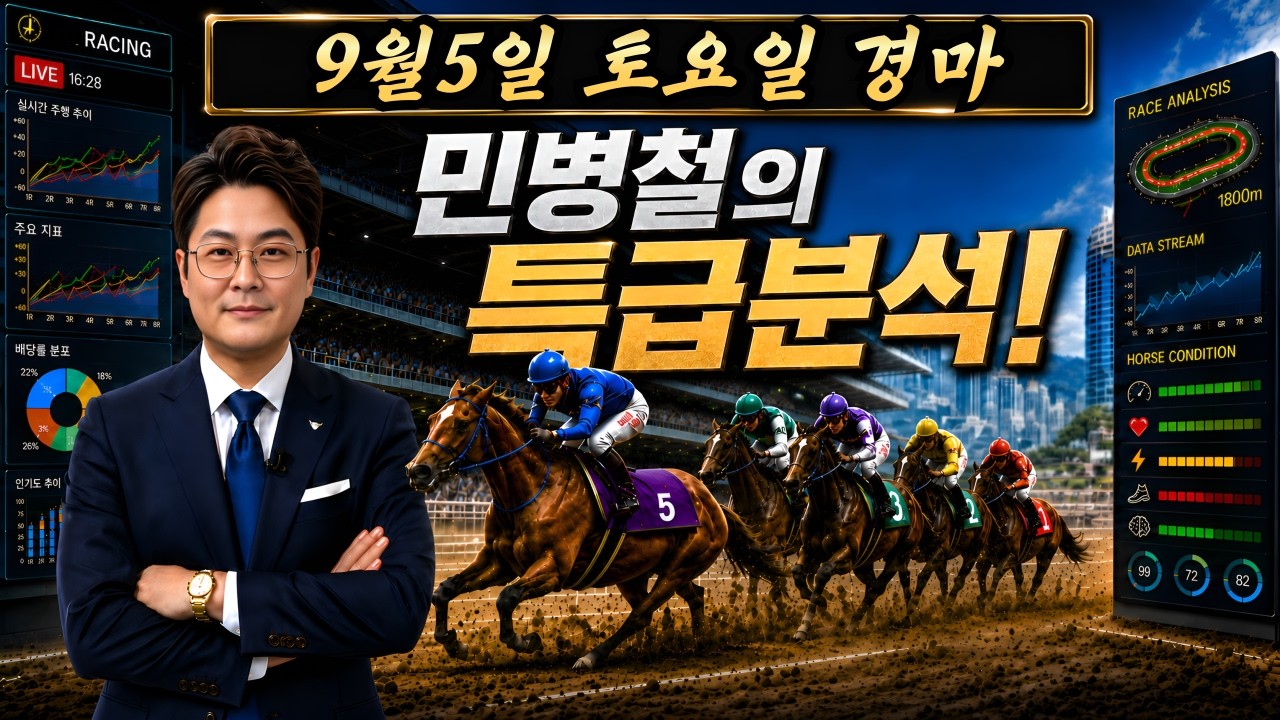 #9월5일 토요경마! 고배당 특급 분석!
