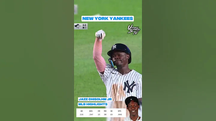 New York Yankees Jazz Chisholm Jr MLB Highlights #shorts #shortvideo #short #mlb #yankees #mlb