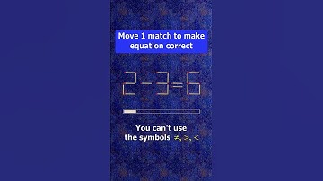Fix the equation by moving 1 stick #shots #puzzles #logicpuzzles #mathspuzzle #hindipuzzles
