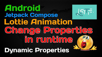 Lottie Animation Change properties in runtime Dynamic Properties Android Jetpack Compose course