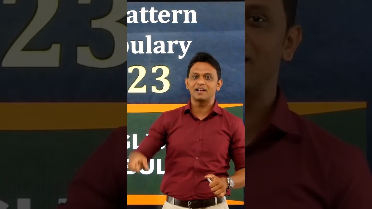 MPSC Mains Vocabulary Pattern 2023.  