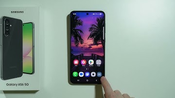 Samsung Galaxy A56 5G: How to Enable Apps Screen Button in Home Screen (App Drawer Button)