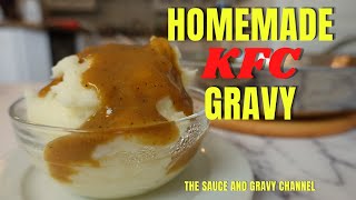 Homemade KFC Gravy| KFC Style Gravy Recipe | 11 Herbs and Spices Gravy | Colonel Sanders Gravy