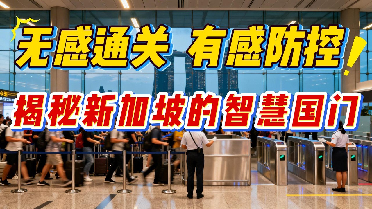 2.45 亿人次创历史新高！人越多、通关越快，新加坡把边境做成了 “全球样板”？｜🇸🇬边境管理“黑”科技