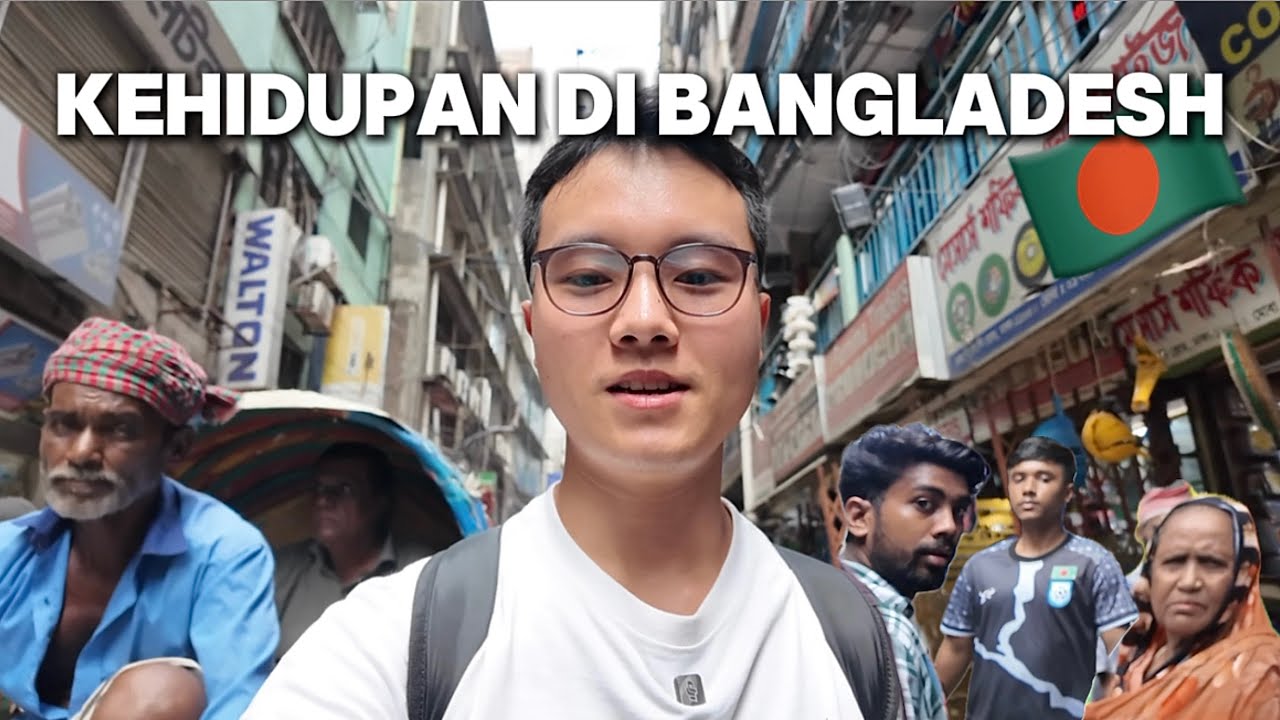 🇧🇩Explore Dhaka: Kehidupan di Kota Paling Padat di Bangladesh!