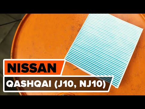 Cómo cambiar los filtro de polen en NISSAN QASHQAI (J10, NJ10) [VÍDEO TUTORIAL DE AUTODOC]