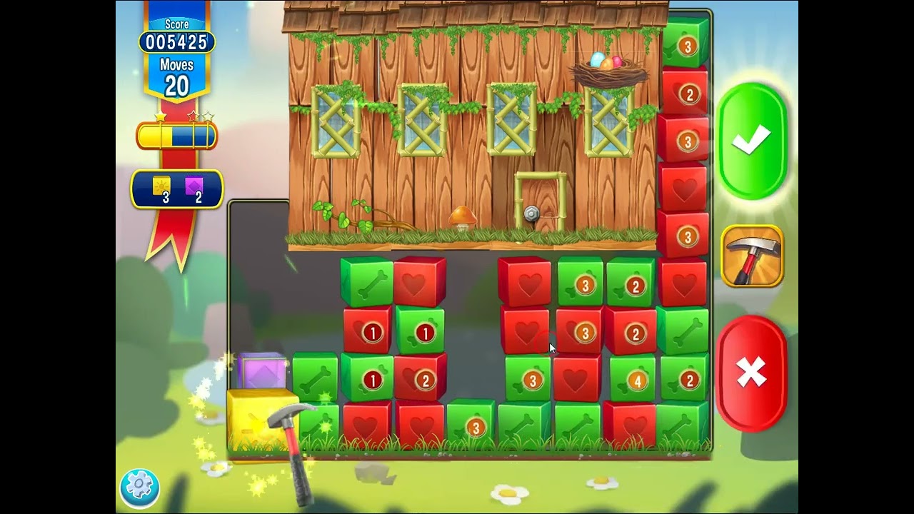 Pet Rescue Saga level 5167 no boosters | PuzzledCubes.site