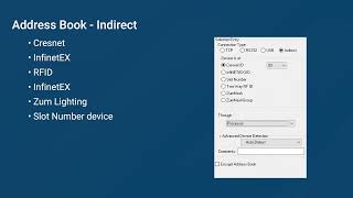 CTI | Crestron Toolbox™: Address Book