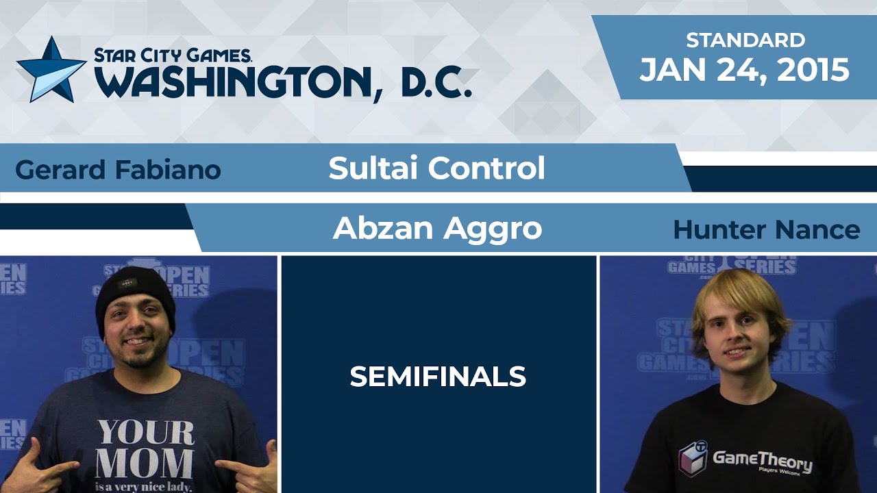 SCGDC: Semifinals - Gerard Fabiano vs Hunter Nance | Standard