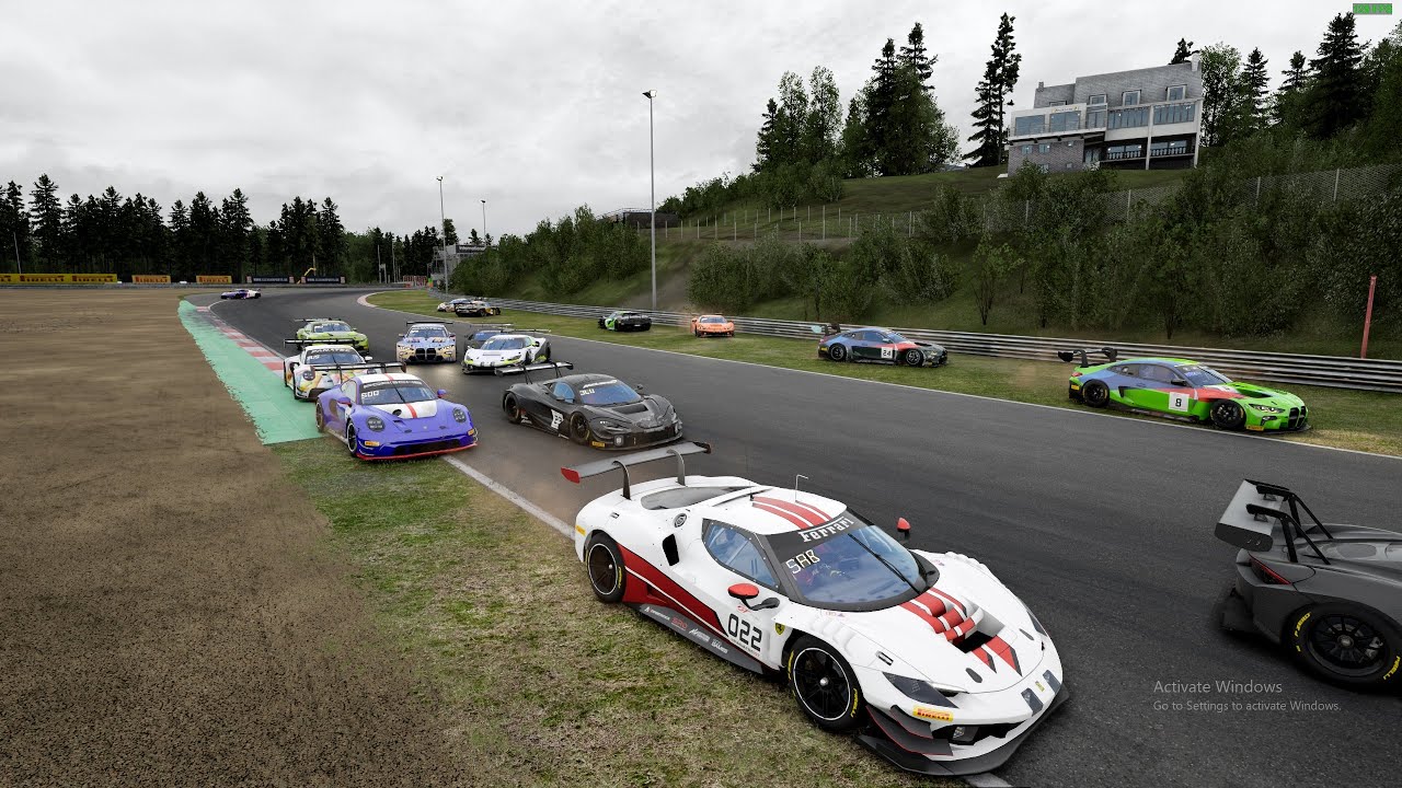 ACC LFM Daily Race @ Zolder | Massive Crash At The Race Start In Split 1 !
