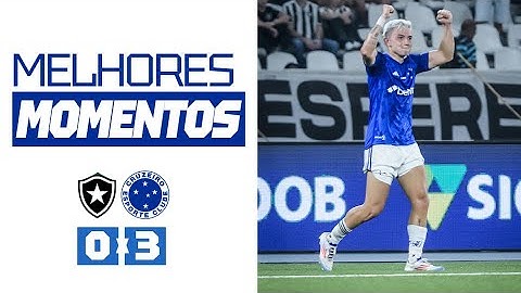 🦊⚽ MELHORES MOMENTOS | Botafogo 0 x 3 Cruzeiro