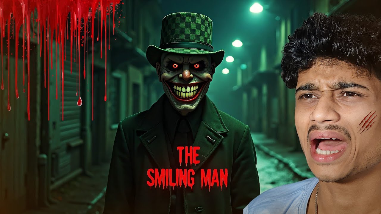 THE SMILING MAN FOLLOWING ME 😰 | Creepy Horror Game !.....
