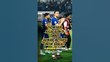 Thom Haye: Kegagalan Timnas Jadi Motivasi di Persib Bandung #thomhaye  #persib