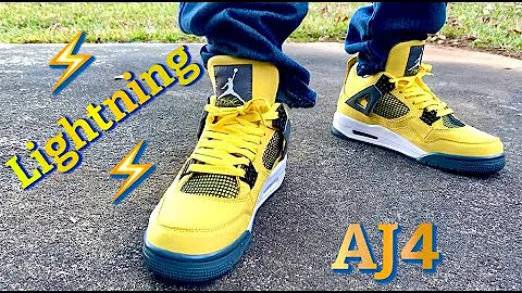 ⚡️Air Jordan 4- LIGHTNING⚡️Is RETURNING!! (Hang~N~Swang REVIEW) Gifted 2021