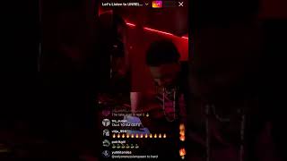 Lil gotit x Lil Keed - relapse gang  ( unreleased /snippet ) insta live  @Hoodbabygotit