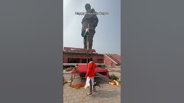 Statue of unity✨😍🇮🇳 #happyrepublicday #statueofunity #proudtobeindian