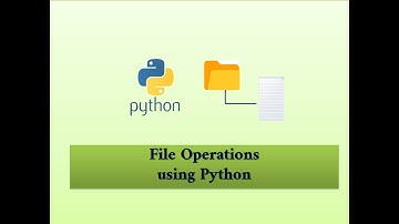 Create folders &  Read / Write a file using Python