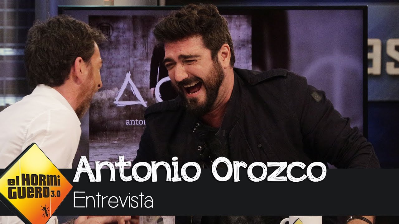 La confesión de Antonio Orozco en El Hormiguero: A mis 50 años estoy  aprendiendo a cantar