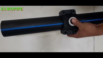 Cách lắp đặt đai khởi thủy hdpe