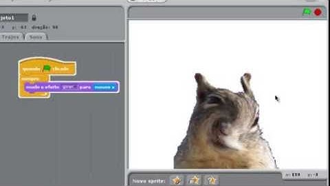 Aula 08 - Scratch Cards - Giro em personagem através do mouse