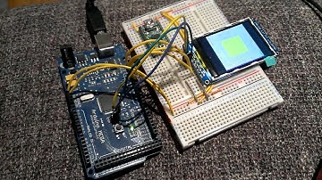 Arduino MEGA running an Adafruit ILI9340