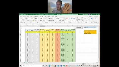 Ch 2 Part 4 3 M N Inventory system in Excel