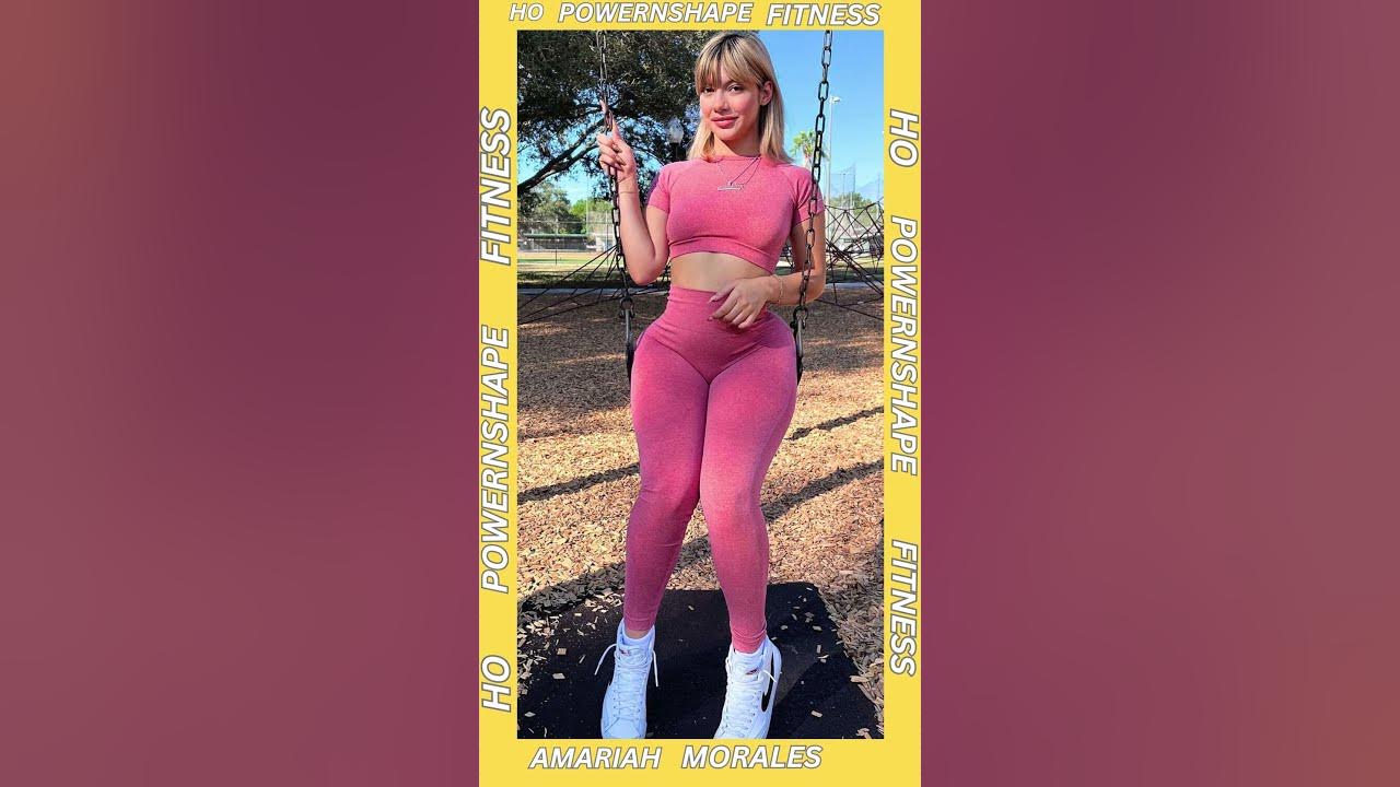 AMARIAH MORALES'S Stunning SHAPE amariahmorales YouTube