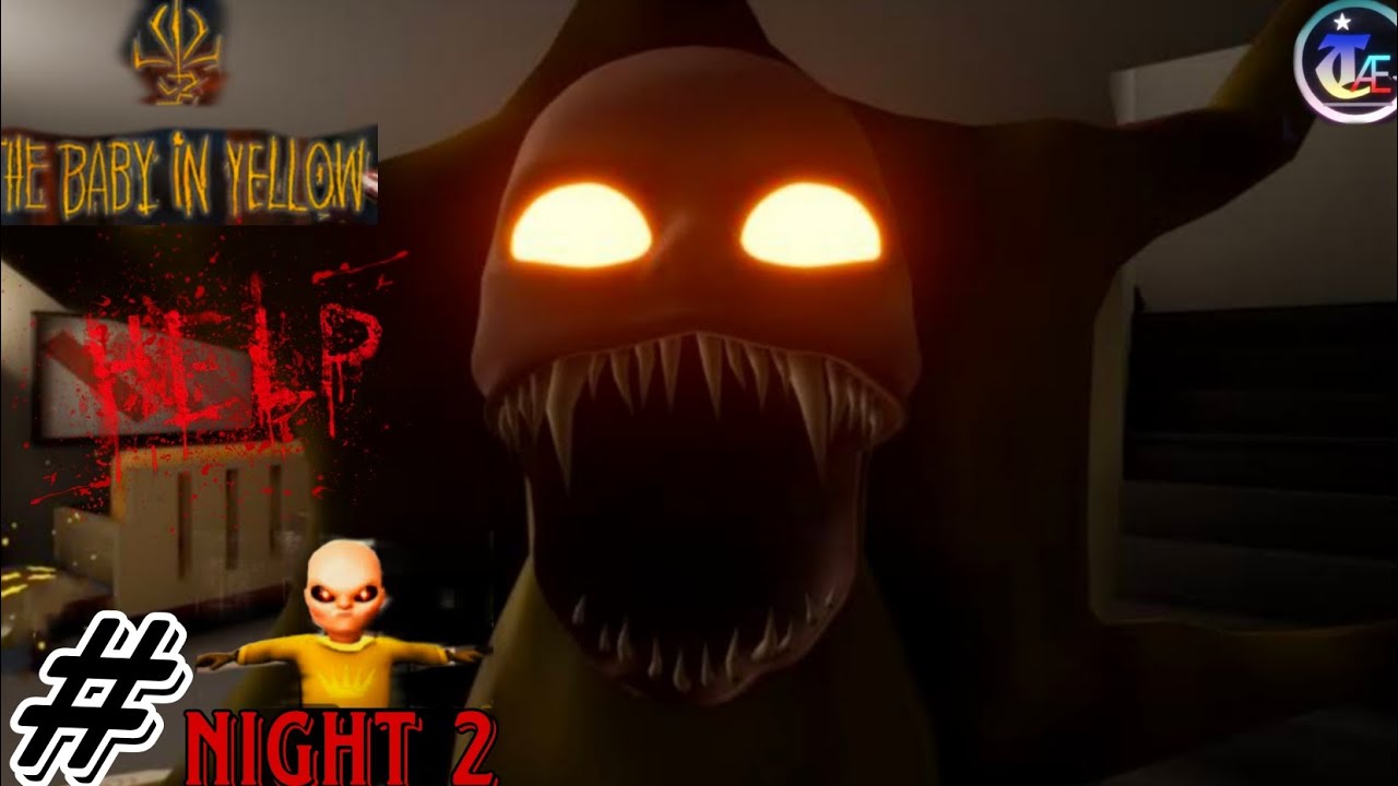 The baby in yellow Scared baby 😱😱 Night YouTube
