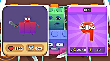 Merge number cube fam run 🌟🌟🌟 Vs Merge number run 🌟🌟🌟 Merge battle