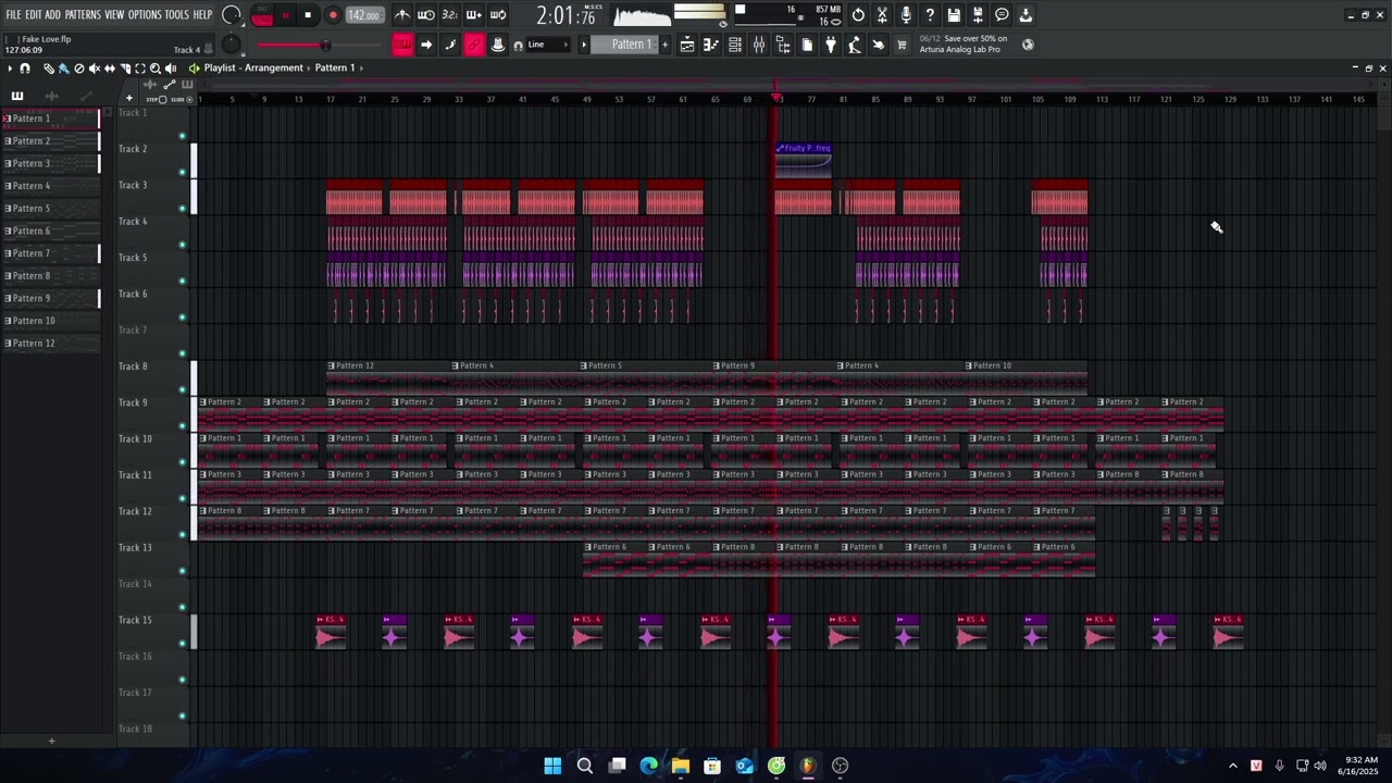 [FREE  FLP] Fake Love Remix