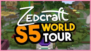 Epic Zedcraft S5 World Tour!!! | Minecraft Zedcraft Server S5