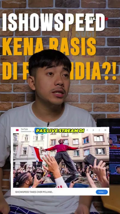 Ishowspeed gets racist abuse in Poland?! #shorts #ishowspeed