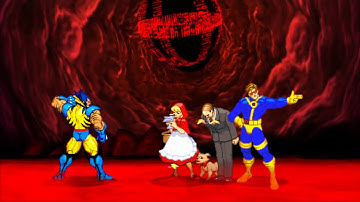 Marvel VS Capcom 2 - Wolverine/BB Hood/Cyclops - Expert Difficulty Playthrough