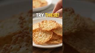 High Protein Keto Cottage Cheese Chips 🔥 Low Carb & Crispy! #Shorts