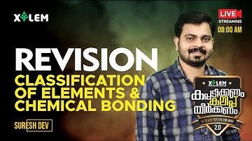 REVISION; CLASSIFICATION OF ELEMENTS & CHEMICAL BONDING | SD | PLUS ONE FOCUS AREA | XYLEM LEARNING