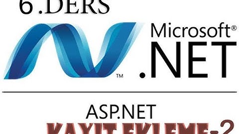 7-C#.Net ile Veritabanı İşlemleri-veritabanına kayıt ekleme işlemi - 2 - how to insert to database