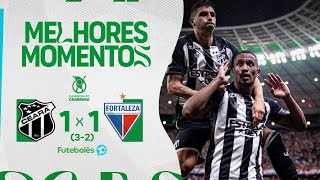 MELHORES MOMENTOS | CEARÁ (3) 1x1 (2) FORTALEZA | Nos pênaltis, Vozão é campeão Cearense