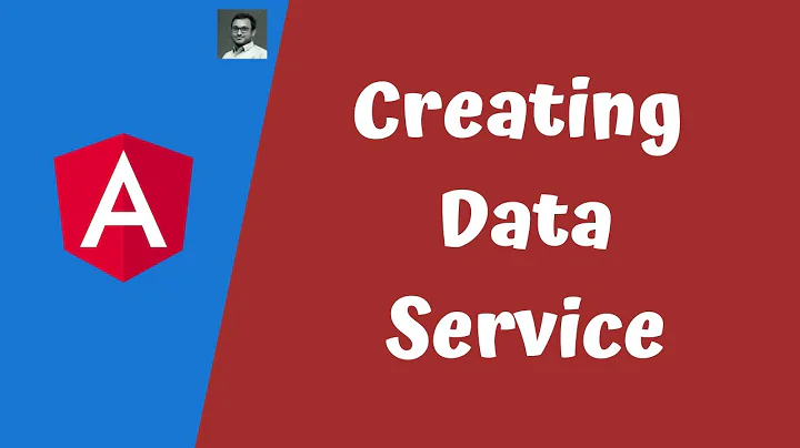 42. Create New Service and use the service as Data in Angular. Pass Data from service to Components