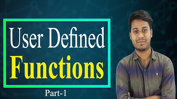 user defined function in c | ইউজার ডিফাইন্ড ফাংশন  | in Bangla | Part 1