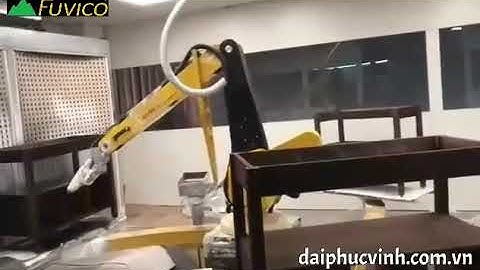 Fuvico. CÁNH TAY ROBOT SƠN GỖ CÔNG NGHỆ 4.0